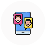 Redes Sociais Botões com links para as suas Redes Sociais (Facebook, Instagram, Twitter).