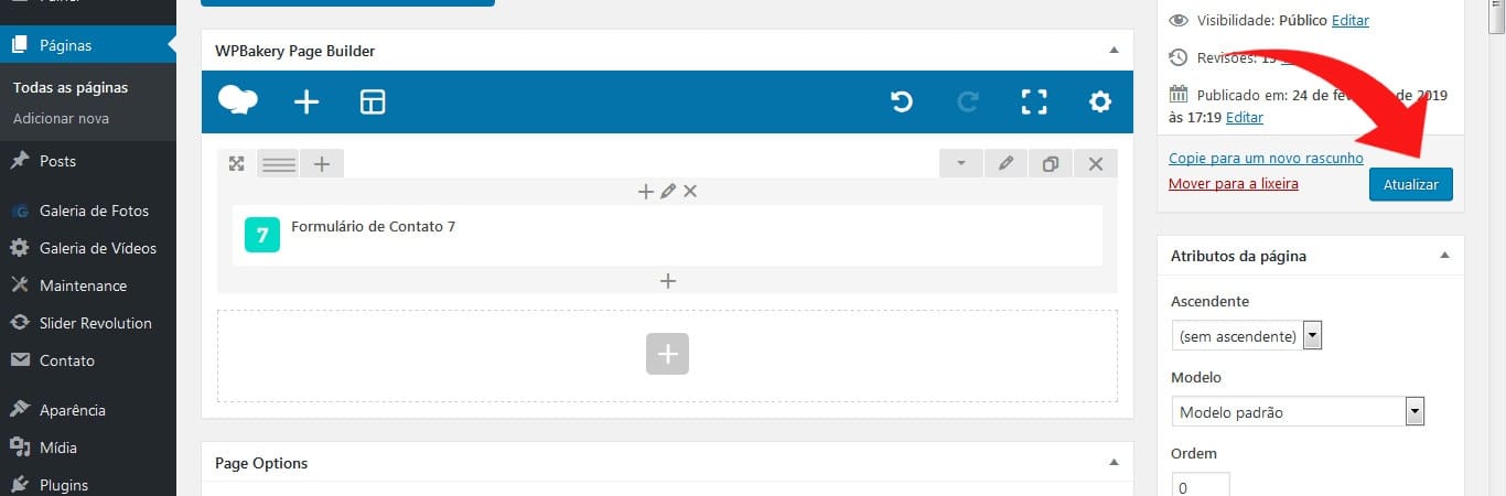 22 - Inserir Formulários de Contato